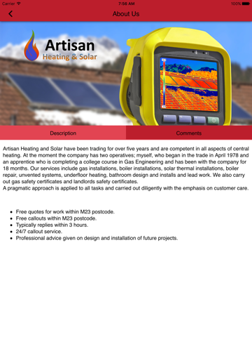 Скриншот из Artisan Heating and Solar