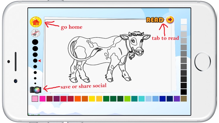 Farmland Coloring Book for Kids screenshot-4