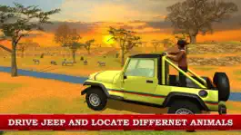 Game screenshot Wildlife Jeep Safari Simulator & Animal Hunter Sim apk