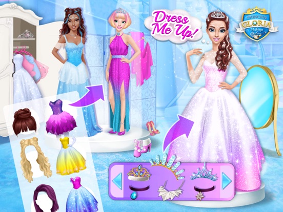 Игра Princess Gloria Makeup Salon - No Ads