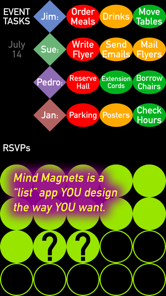 #4. Mind Magnets Info Organizer—Visual Grid Checklists (iOS) 게시자: Adams Immersive