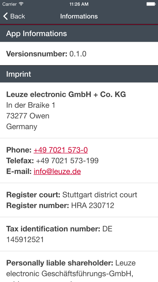 #5. DCR Configurator (iOS) 由: Leuze electronic GmbH + Co. KG