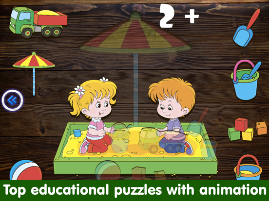 Educational Learning Puzzles iPad screenshot 2 - Games app