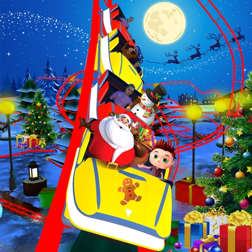 Christmas Roller Coaster Ride 3D icon