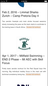 ProSwimWorkouts screenshot #4 for iPhone