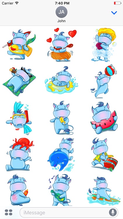 Happy Hippo - Summer Edition