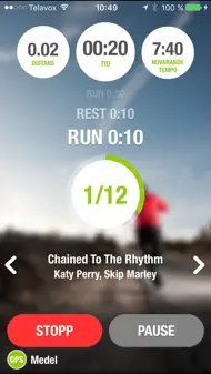 Runify - Workout with music iphone bilder 0