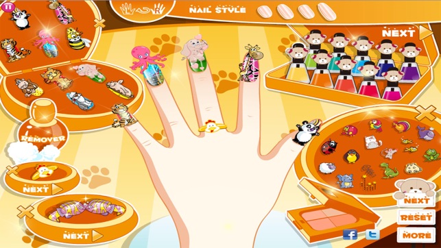 Princess Nail Salon Designs girl games for free(圖5)-速報App