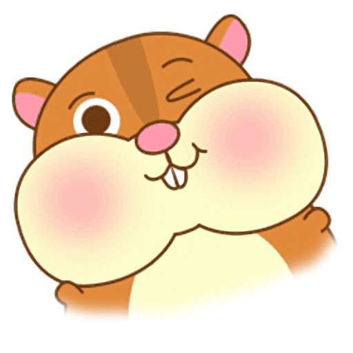 Chubby Hamster - Cute stickers for iMessage icon