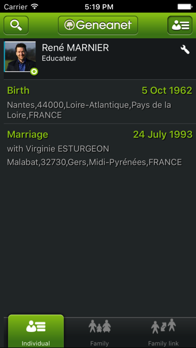 Screenshot #2 pour Geneanet