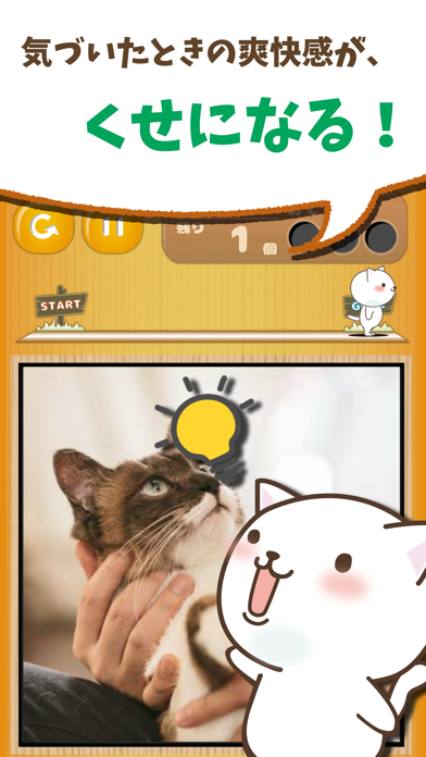 Screenshot #2 pour にゃんこの写真どこ変わった？ 〜猫の間違い探しアハ体験〜