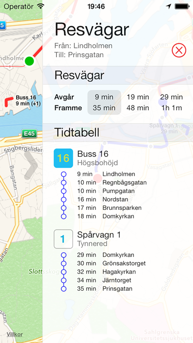 Screenshot #3 pour Kollektivtrafik Väst