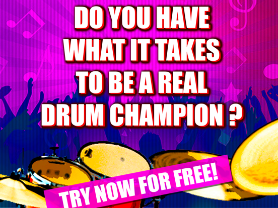 Drum Champion - Learn rhythms, be the best drummer