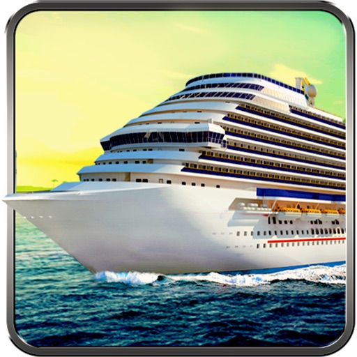 Cruise Ship Passenger Transport - lake island icon