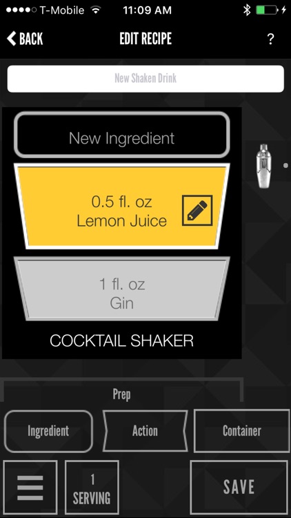 Perfect Drink: Interactive cocktail recipe app