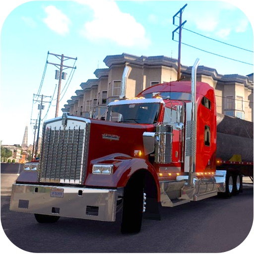 New 3D Cargo Truck Parking Simulation Game Icon