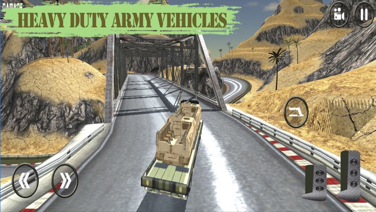 Army War Truck Parking: Battle Field Driver
