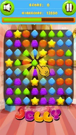 Game screenshot Jelly Candy Match - Fun puzzle Games mod apk