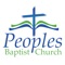 "With the People Baptist Church App you'll always be only a tap away from our church's sermons, videos, calendar events and more