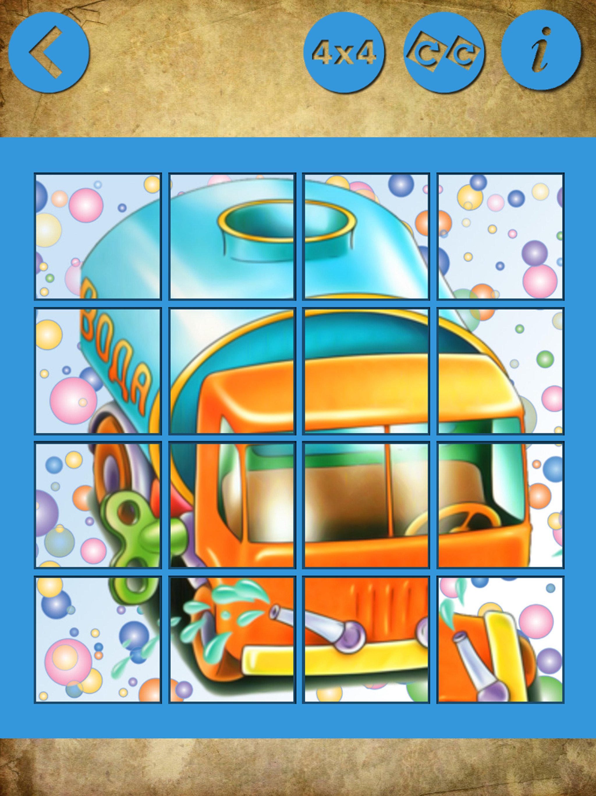 Educational puzzles for kids Cars Lite screenshot 6
