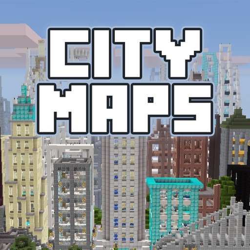 City Maps for Minecraft PE - Best Minecraft Maps iOS App