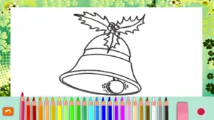 Christmas wishes photo coloring book for kids screenshot #3 for iPhone