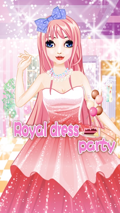 Royal dress party - Girls Games Free screenshot-3