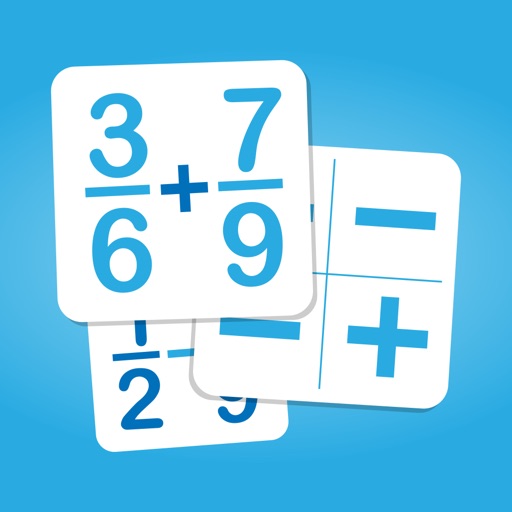 Learn It Flashcards - Operations with Fractions 1 iOS App