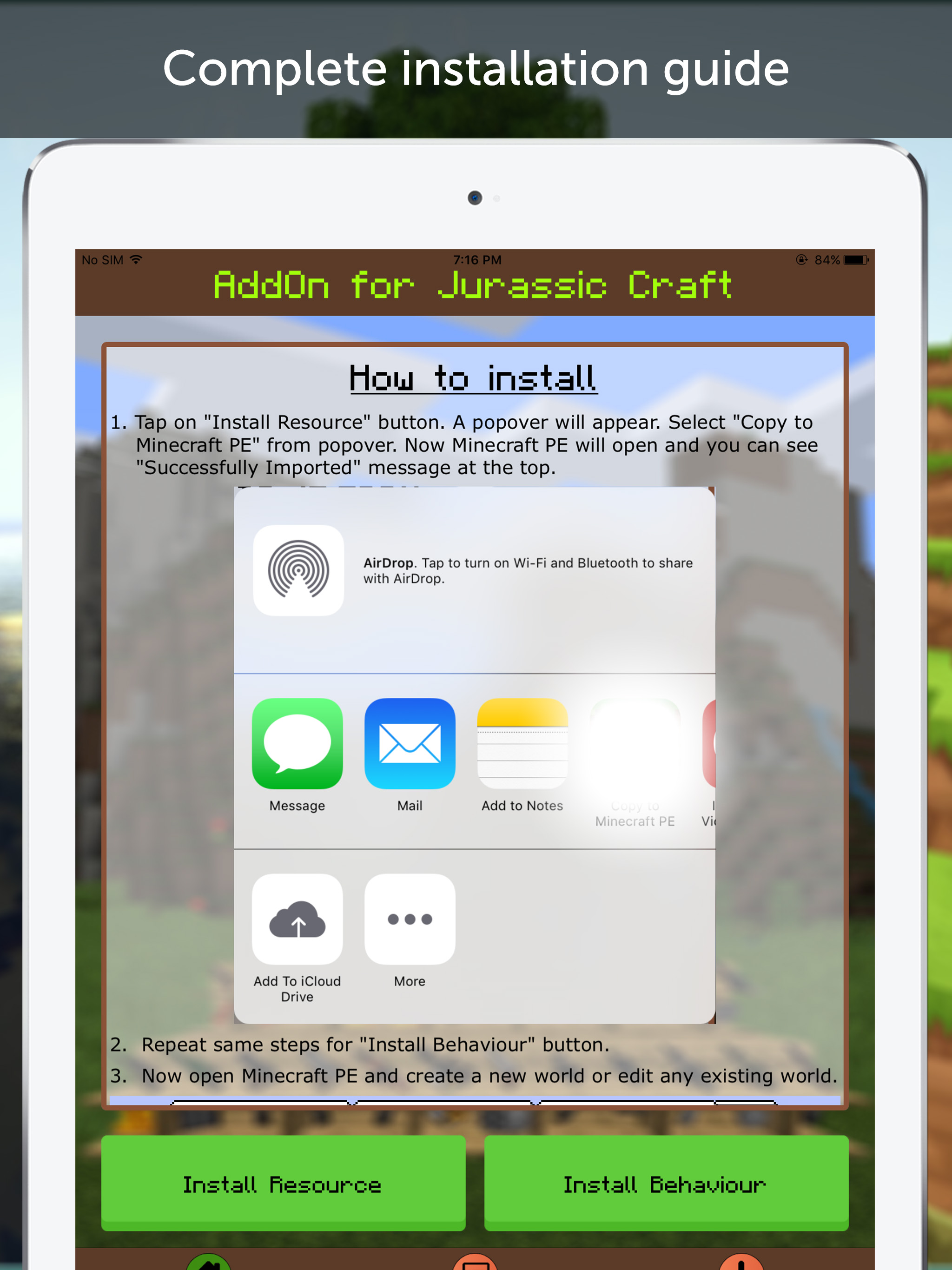 Helicopter AddOn for MCPE screenshot 4