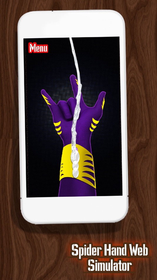 #3. Spider Hand Web Simulator (iOS) 由: Alina Sapolgina