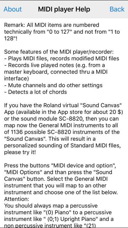 MIDI file player screenshot-4