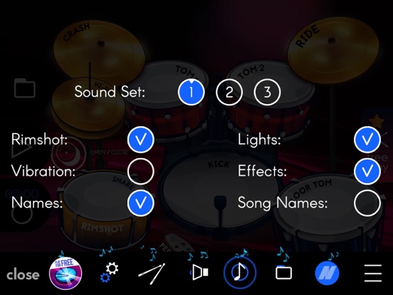 Real Drums 3D iPad screenshot