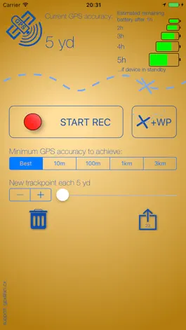 Game screenshot GPX Recorder - GPS Tracker for outdoor activities mod apk