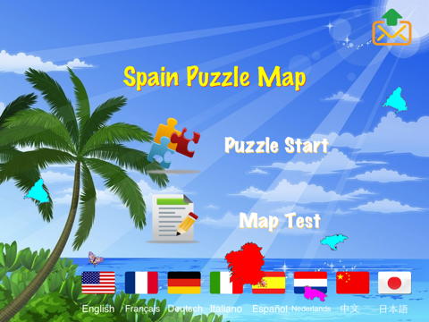 Spain Puzzle Map - náhled