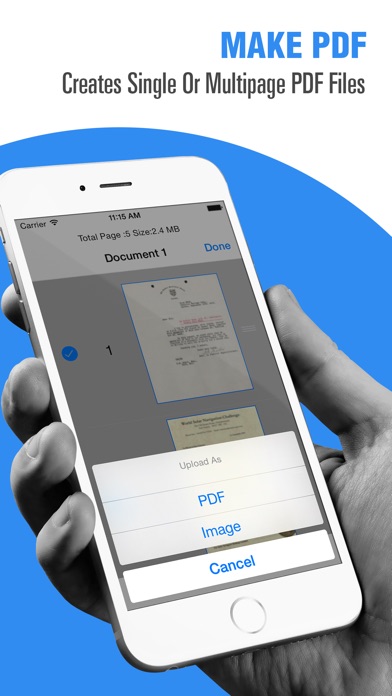 Doc Scanner : Scan PDF Documents & Send Fax Screenshot 4