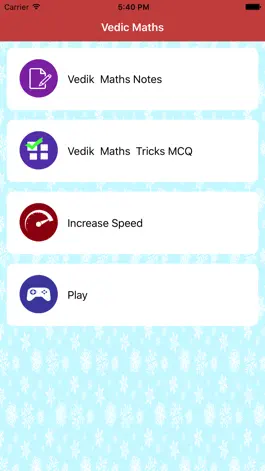 Game screenshot Vedic Math Tricks mod apk