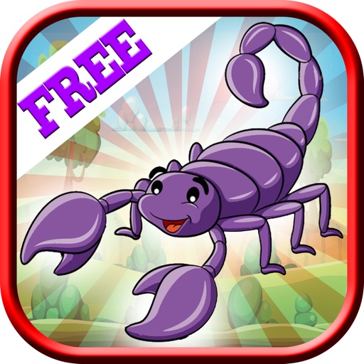 Kids Coloring Book Paintbox Scorpion iOS App