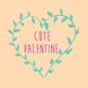 Cute Valentine's Day Hand Drawn Message Stickers