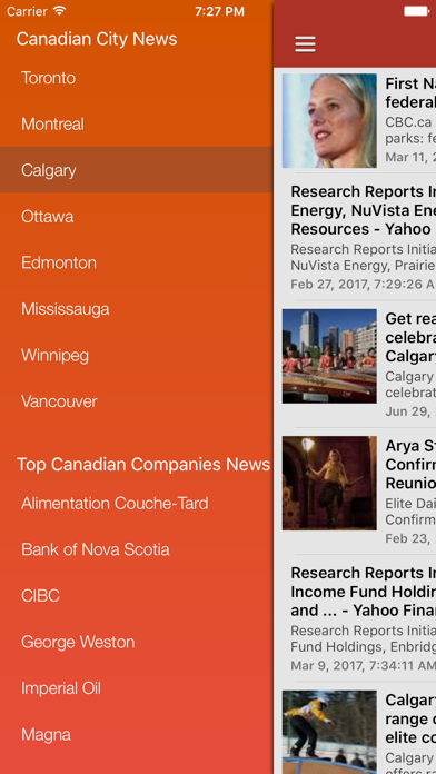 Canada News Today - Latest Breaking Headlines iPhone screenshot 5 - News app