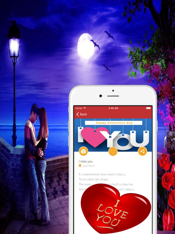 Screenshot #6 pour Valentines Day Love Quotes Wishes Poems & Messages