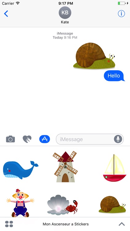 Mon ascenseur a Stickers