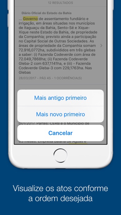 How to cancel & delete EGBA - Imprensa Oficial from iphone & ipad 3