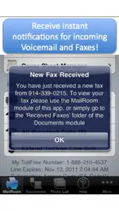 My Toll Free Number Lite - with VoiceMail and Fax screenshot #3 for iPhone