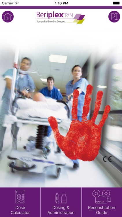 Beriplex Dosing Calculator