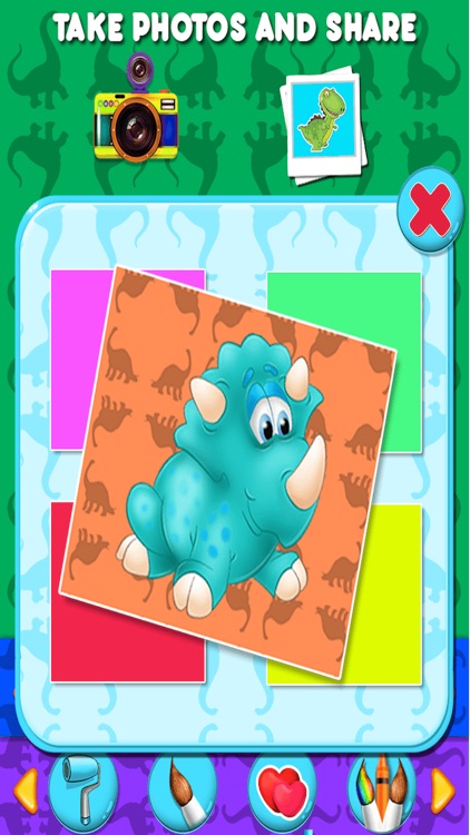 Dinosaurs Kids Coloring Books screenshot-4