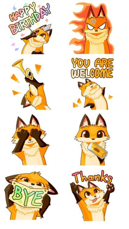 Best Fox Stickers