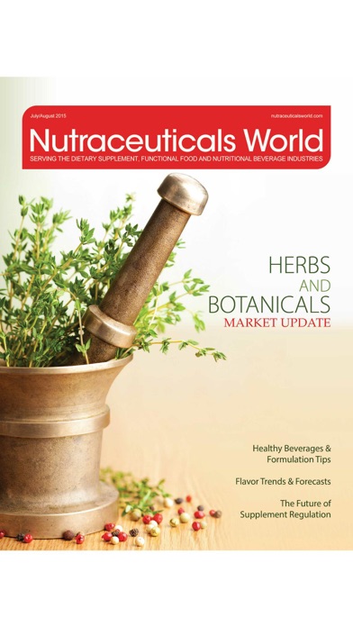How to cancel & delete Nutraceuticals World from iphone & ipad 1