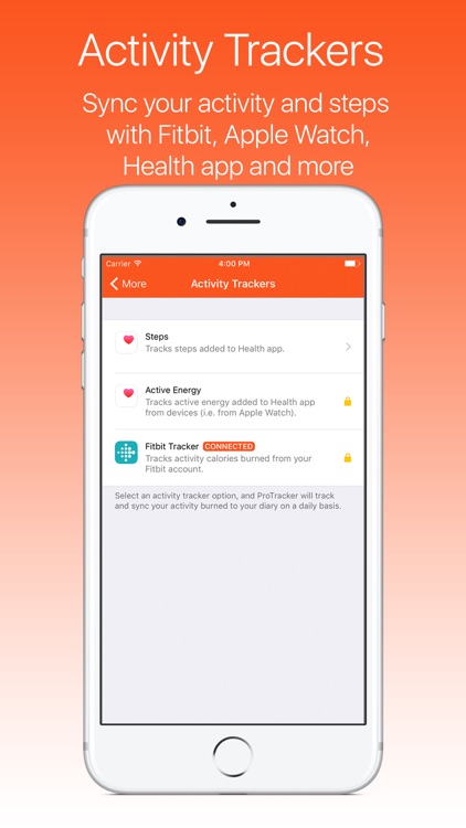 ProTracker Plus Weight, Calorie & Exercise Tracker