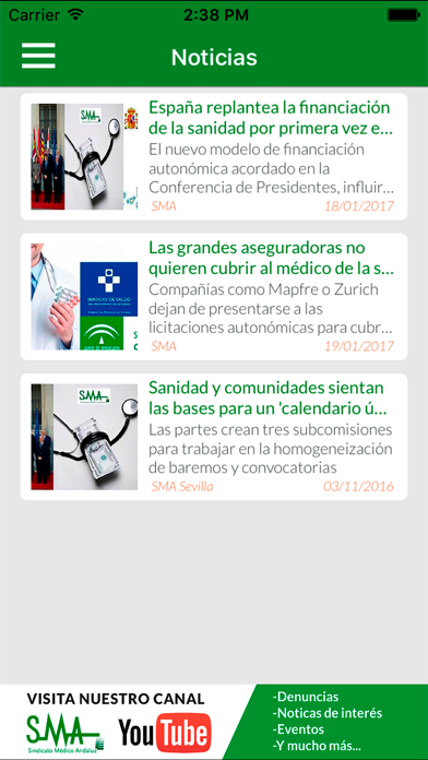 Screenshot #3 pour Sindicato Médico Andaluz