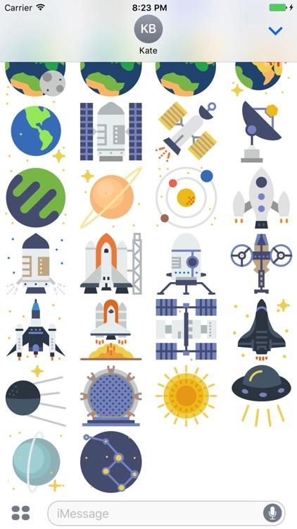 Astronomy Stickers - Space Emojis for Messages